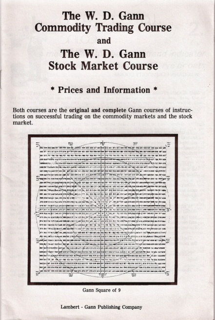 bible gann stock market